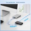 Магнитный USB-хаб, док-станция с выдвижной направляющей для ноутбуков и настольных компьютеров с Type-C