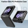 Тонкий модный чехол из ПК для Samsung Galaxy Z Flip 5 5G Flip4 Flip5 Flip 3 2 4 Flip3 Flip2 Zflip5 Матовый защитный чехол