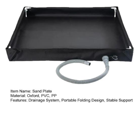 Sand Plate Portable Foldable Children Early Learning Space-Themed Toy Sand Tray Family Pet Sand Bath Tub Oxford PVC Water Pool