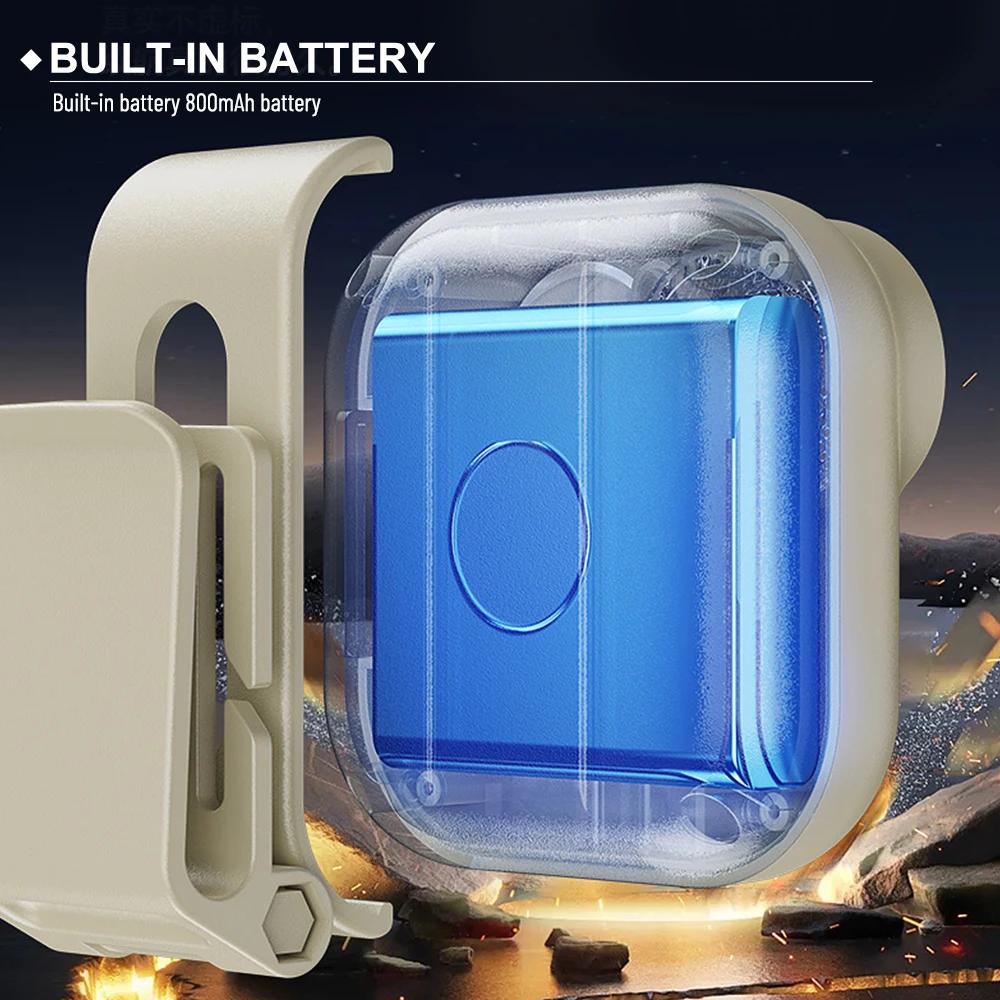 Умный светодиодный налобный фонарь с датчиком движения, с перезаряжаемой батареей и автоматическим датчиком для ночной ходьбы, чтения, ремонтных работ и кемпинга