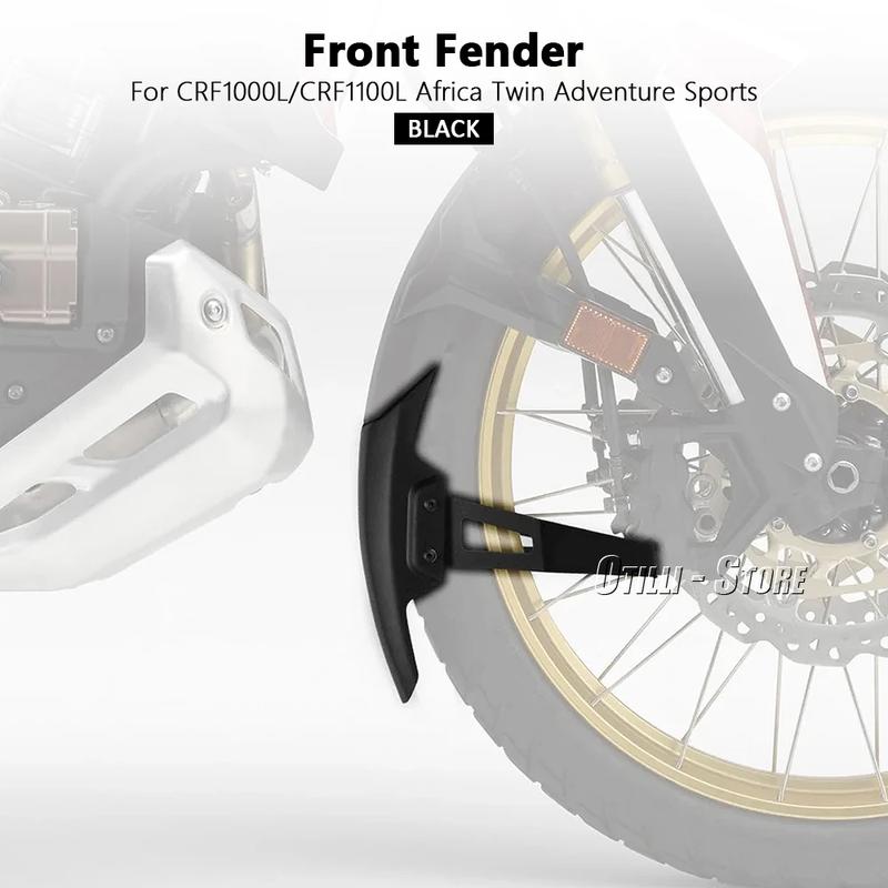 Для Honda CRF1000L CRF 1000 L Africa Twin Adventure Sports CRF1100L AFRICA TWIN Мотоцикла Переднее Крыло Грязезащитный Кожух Обтекатель Черный
