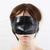 Black PU Leather Sex Eye Mask Cover Nose Large Area Sex Mask Accessoire Bondage Restraints Sex Toys for Women Couples
