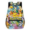 Pet Elf Pikachu Cartoon Animation School Bag Pokémon Children'S Backpack Lunch Bag