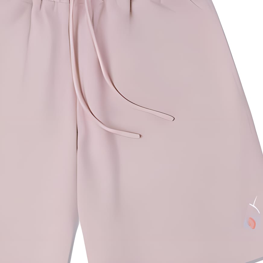 Converse Спортивные шорты женские розовые умеренные А-силуэта 10025374-A02