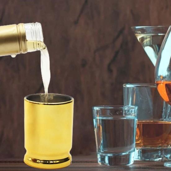 4 шт., 90 мл, бокалы для вина, прямой стрелок, калибр для гурманов, глянцевая пищевая рюмка из нержавеющей стали, подарок на день рождения, стакан для клубного бара, винная чашка