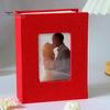 Slip-in Photo Album Linen Cover 50 Pages 100 Pockets 4x6-Inch Wedding Travel Baby Shower Kids Family Anniversary Picture Collection Book