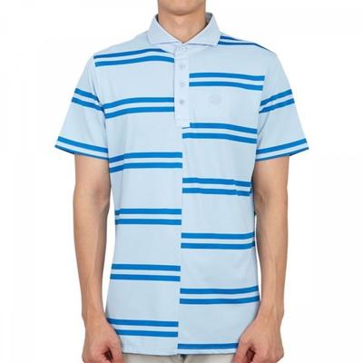 Galleria G Fore Golf Wear Мужская футболка с воротником и коротким рукавом G4mS23k182 Sky