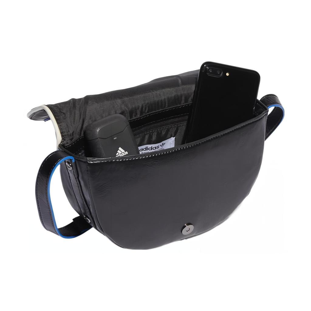 New Adidas Polyurethane Shoulder Bag, Crossbody Bag Regular Unisex Black IJ5993