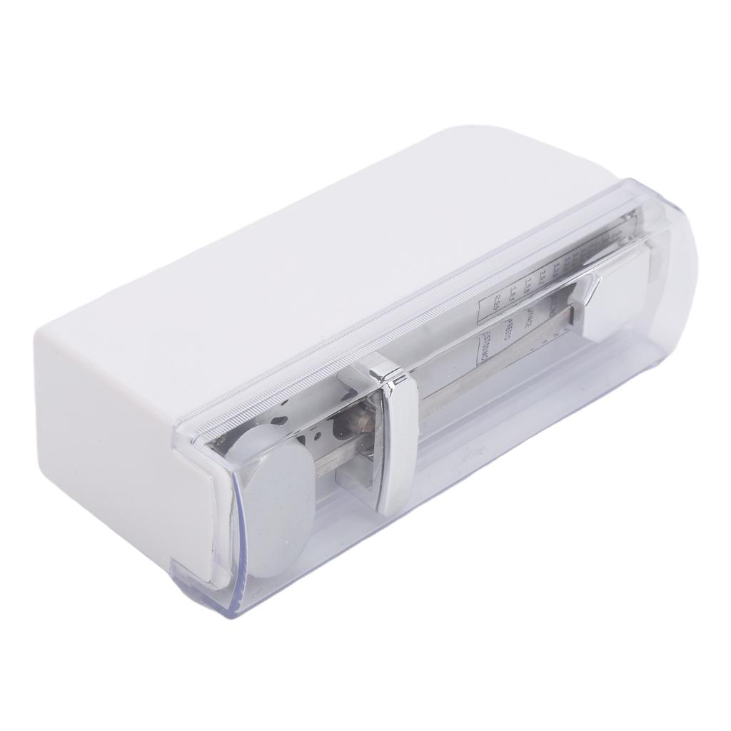 Mini Mechanical Metronome Portable 11x5x3cm White Musical Instrument Accessories for Piano