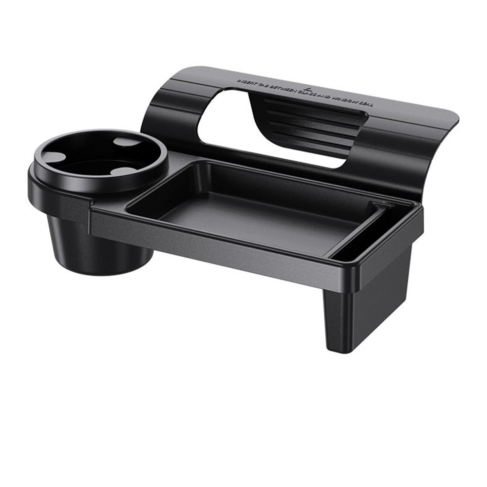 Water Cup Holder Side Hanging Storage Rack Space-Saving Car Handle Pocket Tray Bottles