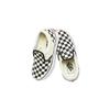 Vans CLASSIC SLIP on Canvas Breathable Low top Kids' Skateboarding Shoes Black White Checkerboard VN000ZBUEO1