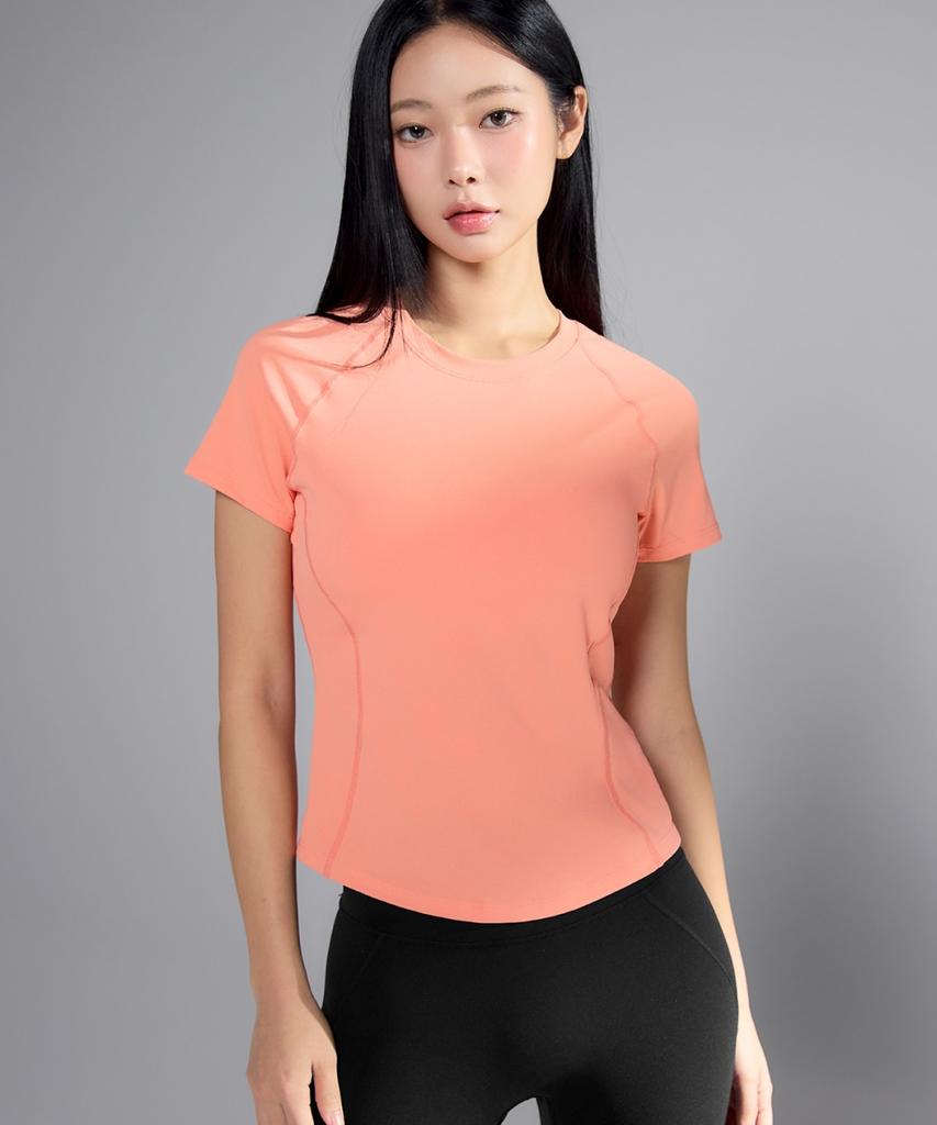XEXYMIX Daily Feather Slim Fit Short Sleeve Funky Lime