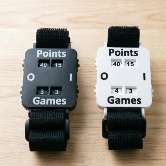 Tennis Score Counter Watch with Adjustable Wristband Portable Lightweight Pickleball Padel Ping Pong Golf Score Keeper Sports Score