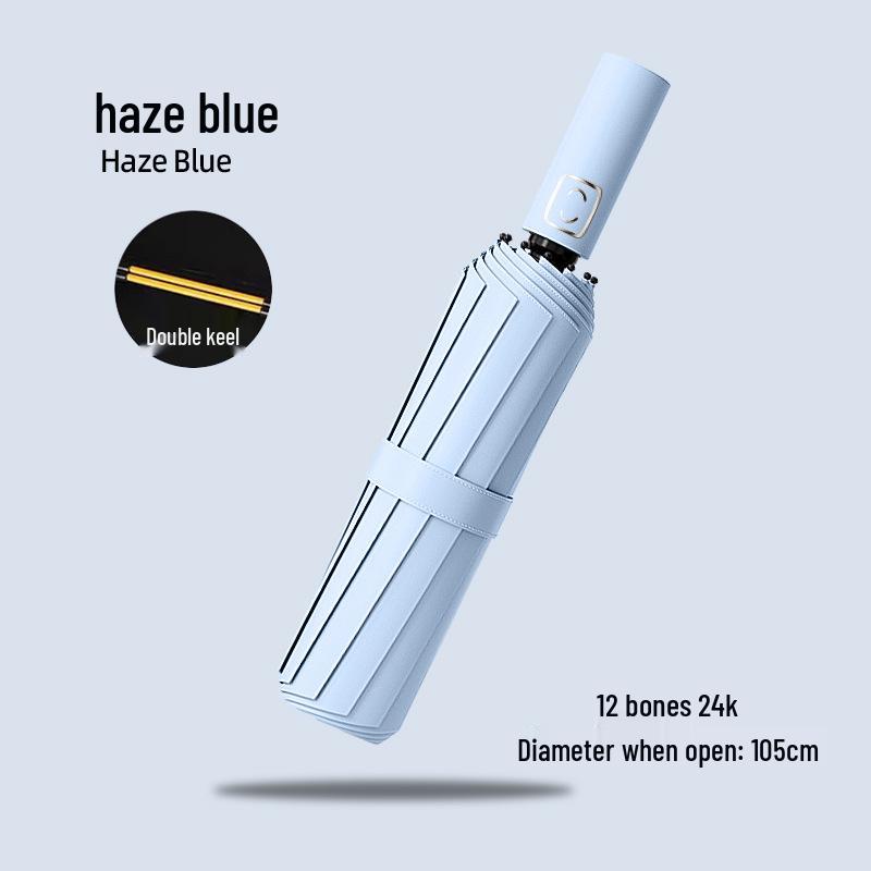 Автоматический складной зонт с 24 спицами, ветрозащитный, для мужчин, для дождя или солнца, с защитой от УФ-лучей