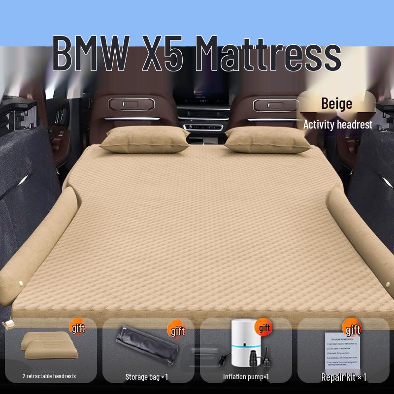 BMW X5 Inflatable Car Mattress for E70 Trunk & Rear Seat