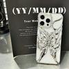 3D Бабочка Огонь Рассеивание Тепла Чехол для Телефона Для iPhone 16 15 14 13 12 11 Pro Max 16E Гальванизированный Ударопрочный Мягкий Чехол