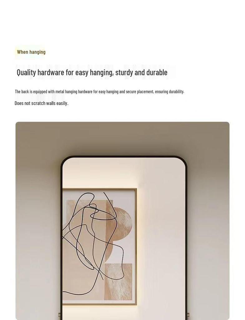 Зеркало в полный рост настенное: 3D Примерка для Девичьей Спальни и Макияжа