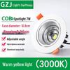 Recessed 20W Spotlight Downlight for Clothing Stores, 15-30W Commercial Ceiling Light