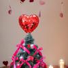 День святого Валентина Сердце Верхушка для дерева Дисплей Креативный Декор Верхушки Дерева Украшение для Праздников Помолвка