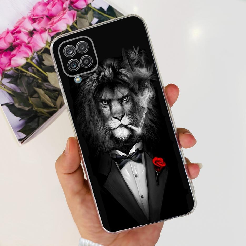 Чехол для Samsung Galaxy A12 F12 M12 Новая Мода Расписная Задняя Крышка Мягкий Силиконовый Чехол для Телефона Для Samsung M12 A 12 GalaxyA12 Корпус