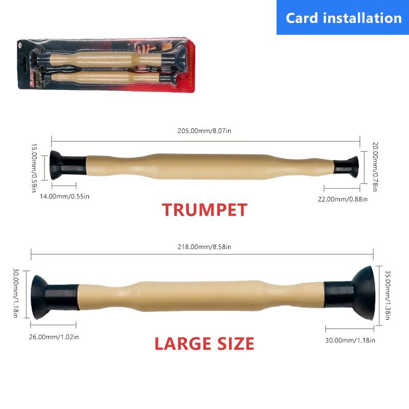 SEAMETAL 2PCS Valve Lapping Set Rubber Valve Lapping Grinding Stick Control Valve Lapping Compound Kit Engine Valve Auto Motorcycle Tool