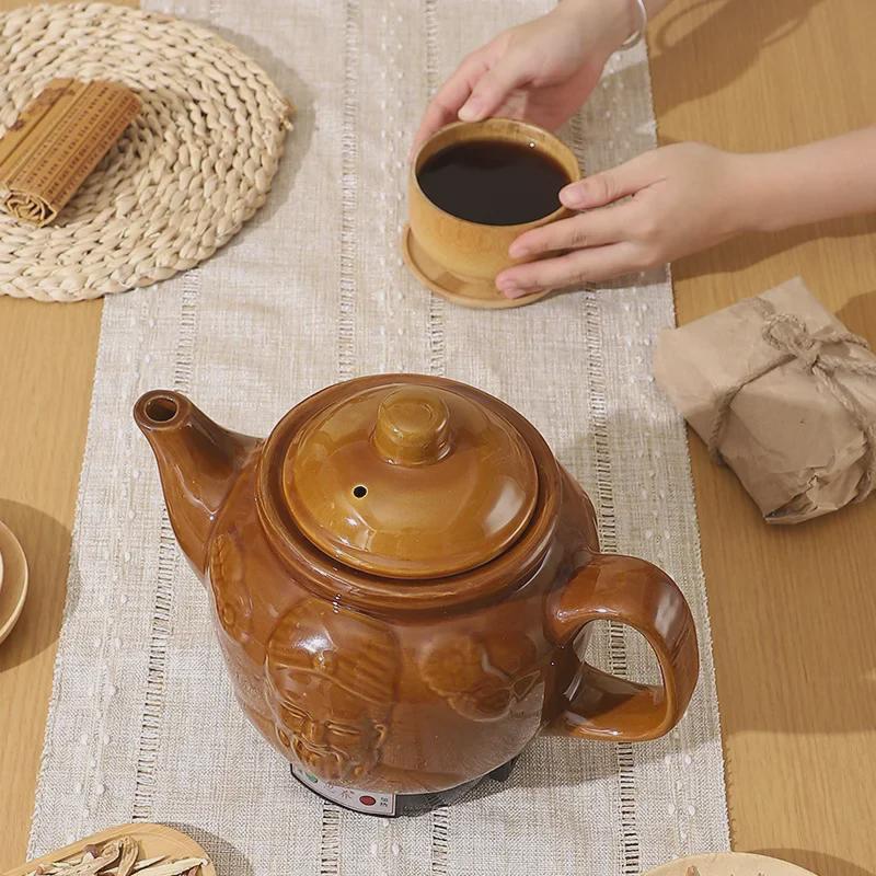 Автоматический керамический горшок для отвара лекарств для домашнего использования