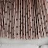 MOJTA Mid-length Skirt Spring Summer Women's Pleated Elastic Dots High Waist Skirt A-line Long Skirt