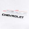 1 шт. Chevrolet ABS Наклейка с логотипом букв на заднюю часть автомобиля Наклейка на задний бампер, дверь багажника, багажник, задний значок автомобиля, стайлинг, аксессуары