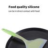 Random Transparent Two-color Silicone Wide-mouth Frying Spatula Translucent Tamagoyaki Spatula Kitchen Utensils Silicone Spatula