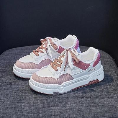 Новые корейские студенческие дышащие повседневные кроссовки женские удобные туфли на платформе с мягкой подошвой Zapatillas Mujer 2024