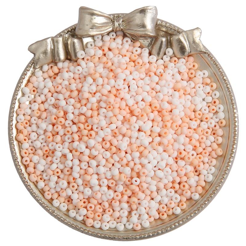 660Pcs/Bag 3mm Matte Macaroon Glass Seed Beads Uniform Round Spacer Beads For DIY Handmade Jewelry Making Accessories