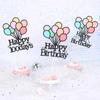 Balloons Cake Toppers Cupcake Toppers Birthday Wedding Party Cake Decor Baking Party Supplies DIY Decor