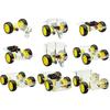 2WD/4WD Chassis Smart Robot Car With Motors DIY Motor Car Chassis Kit Intelligent Control Avoidance Tracking Robot