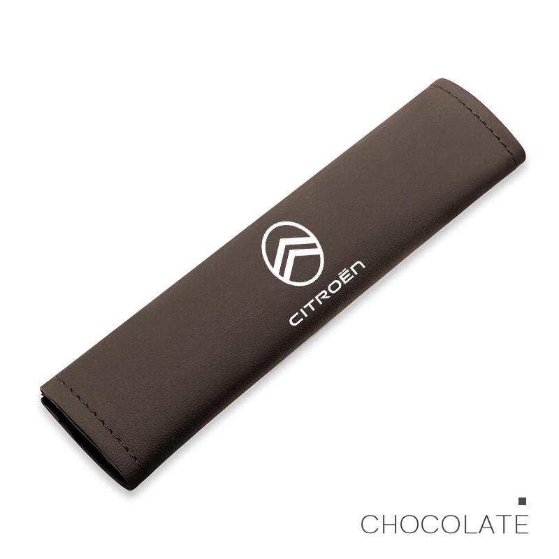 Car Seat Belt Cover Leather Shoulder Protection Cover For Citroen Celysee C6 C3 C5 C2 C4 Aircross Picasso Cactus Berlingo Saxo