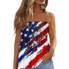 Summer Tube Tops For Women,Cute Sexy Off Shoulder Print Sleeveless T-Shirt