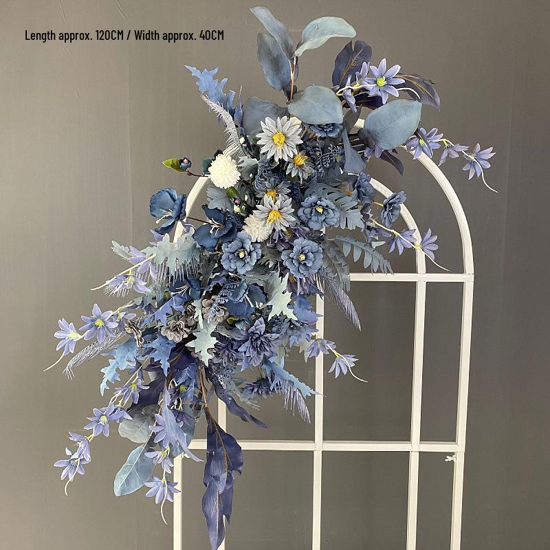 Искусственный Цветочный Декор для Свадебного Места Проведения: для Дорожки, Сцены и Банкетного Зала