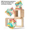 Toddler Six-sided Busy House with LED Light Fine Motor Skills Multi-functional Kids Sensory