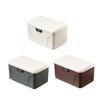 Lockable Storage Box Password Storage Box Anti-Slip Spacious Portable Lockable Container Bin Lockable Box for Organizing