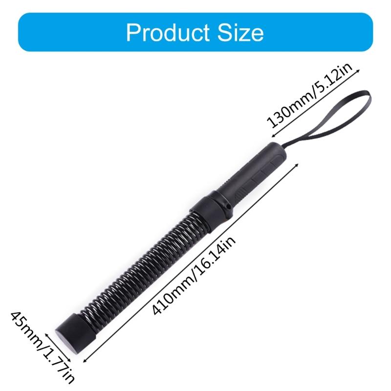 2Pcs Battle Rope Spring Rod Professional Workout Rope Rod Gym Equipment for Strength & Conditioning Gym Workouts