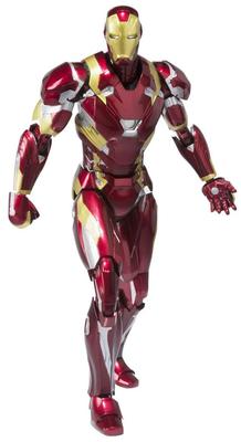 TAMASHII NATIONS Капитан Америка Железный человек Марк 46 155 мм окрашенная подвижная фигурка SHFiguarts (Гражданская война) приблизительно. АБС и ПВХ и литье под давлением