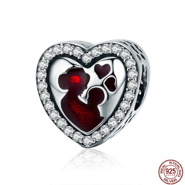 Подходят оригинальные браслеты, подвески, ювелирные изделия, новые S925 стерлингового серебра, сверкающие бусины камеры, семейное дерево, воздушный шар, щенок, кошка, кулон