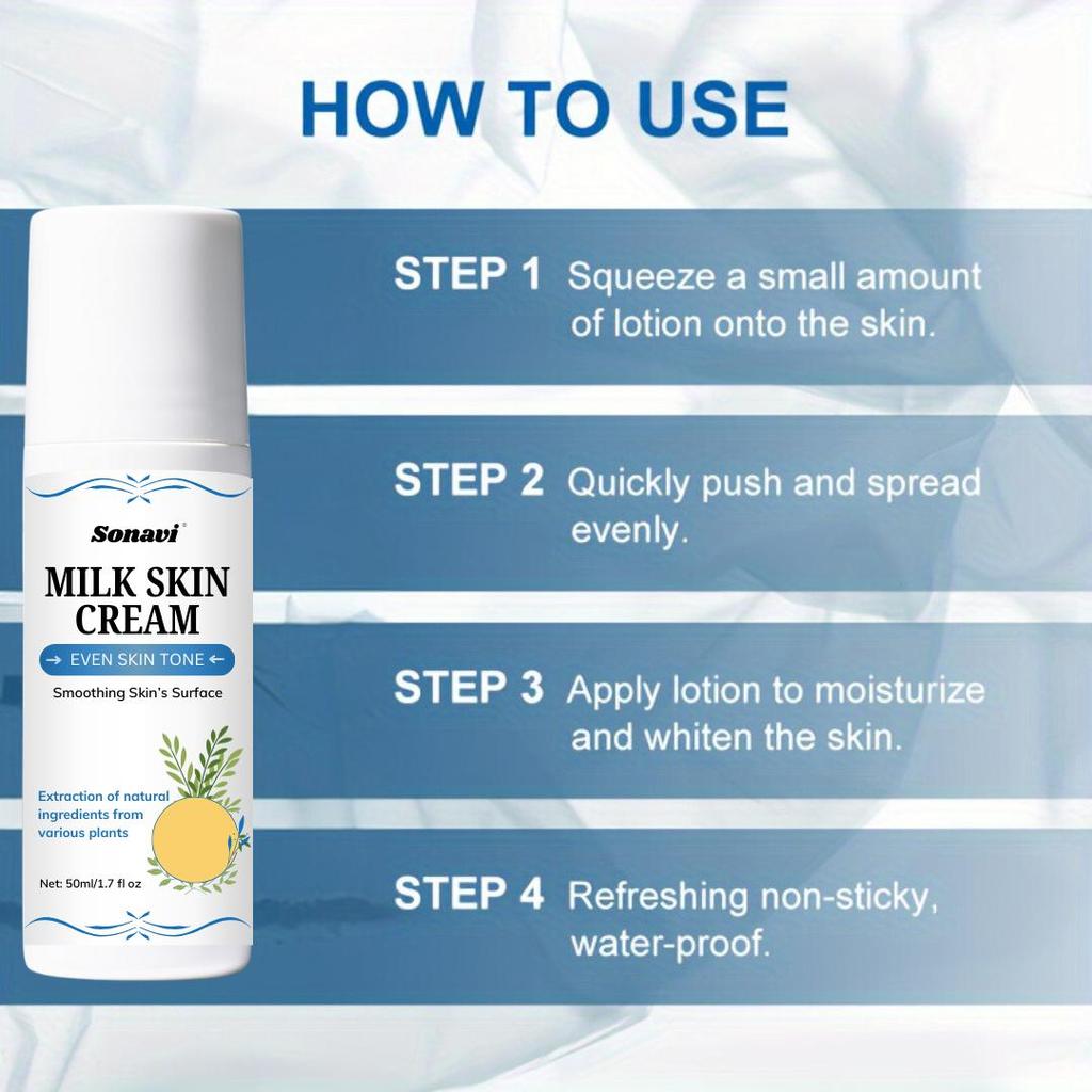 Крем для отбеливания тела Roll On, осветляет темные пятна, глубоко увлажняет, дневной и ночной кремы, осветляет кожу, 50 мл