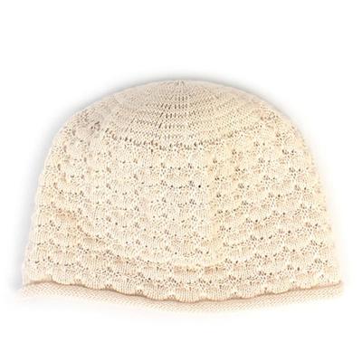 Универсальная химия Шапка бини Cool Knit цвета слоновой кости