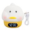 Ночник-будильник перезаряжаемый цветной силиконовый сенсорный ночник с таймером и 2 будильниками