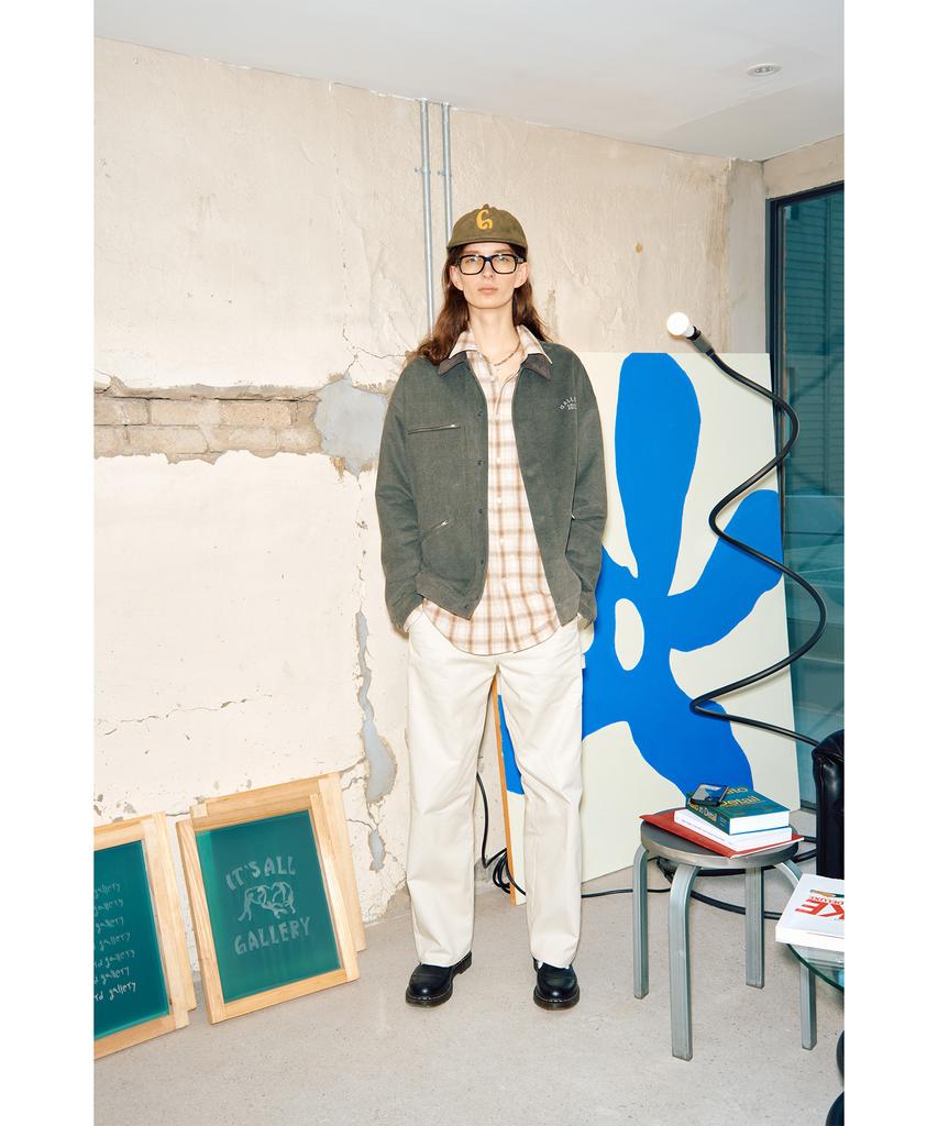 1011 GALLERY Carpenter Pants - Ivory