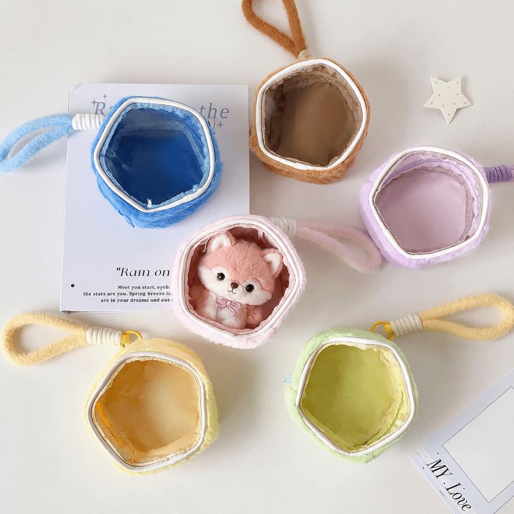 Plush Doll Display Ita Bag Waterproof Plush Doll Carrying Bag Toy Display Bag Blind Box Figures