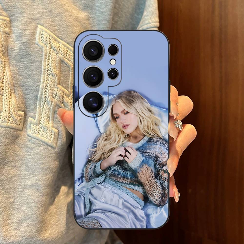 Чехол для телефона F-Freya S-Skye Singer для Samsung S 24 Fe 25 Ultra Plus 20 Lite 21 30 22 23 24 22 Ultra 5G Fundas
