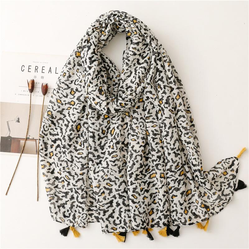 Fashion Luxury Brand Ombre Color Blocked Tassel Viscose Shawl Scarf Lady High Quality Wrap Pashmina Stole Bufandas Muslim Hijab