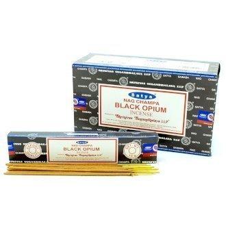 Black Opium Incense Sticks 15g Satya