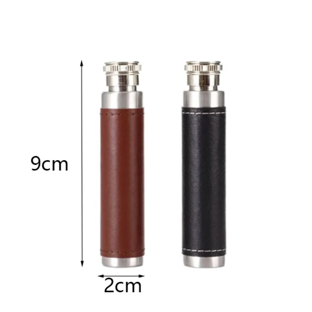 Stainless Steel Hip Flask Cylinder Wine Bottle Drinking Pocket Bottle Whisky Flagon  Vodka